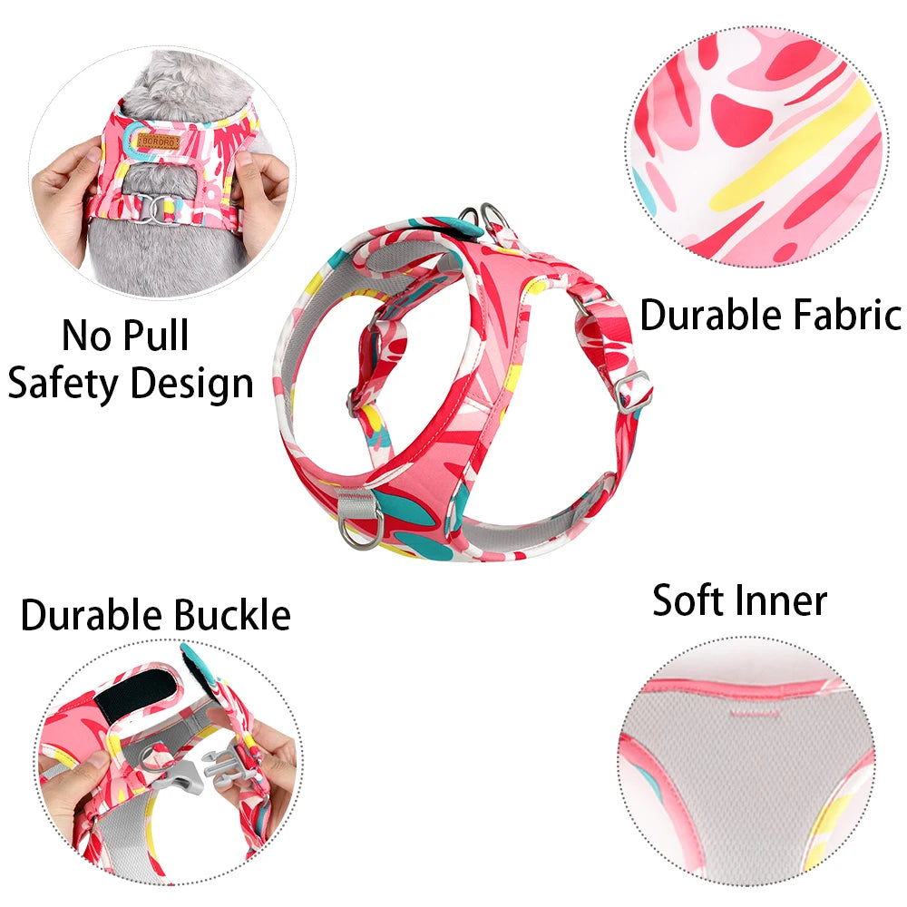 Waterproof Reflective Dog Jacket Vest Harness