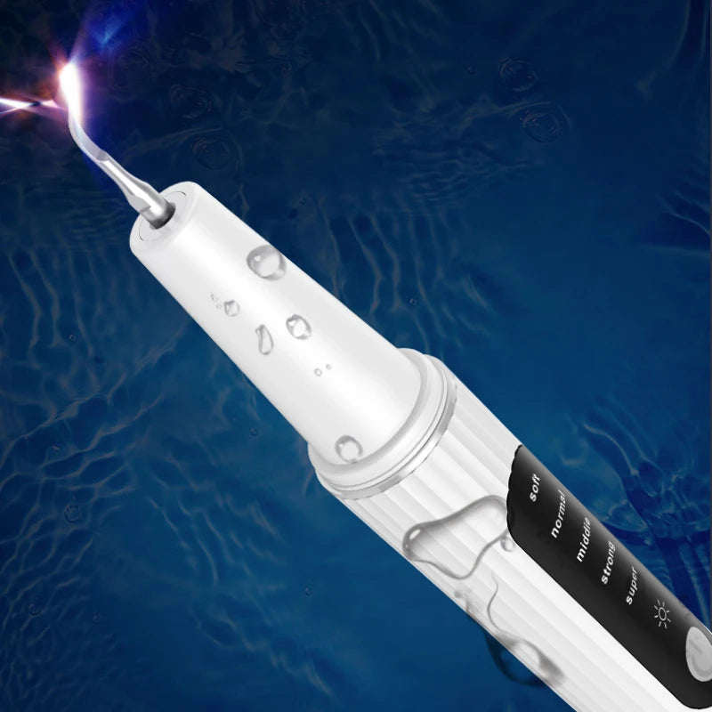 Sonic Pet Dental Cleaner – Plaque & Calculus Remover for Dogs & Cats with LED Light