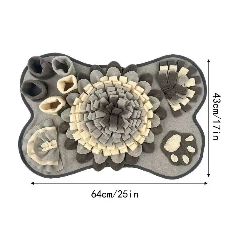 Dog Snuffle Mat — Slow Feeder, Stress Relief & Birthday Gift