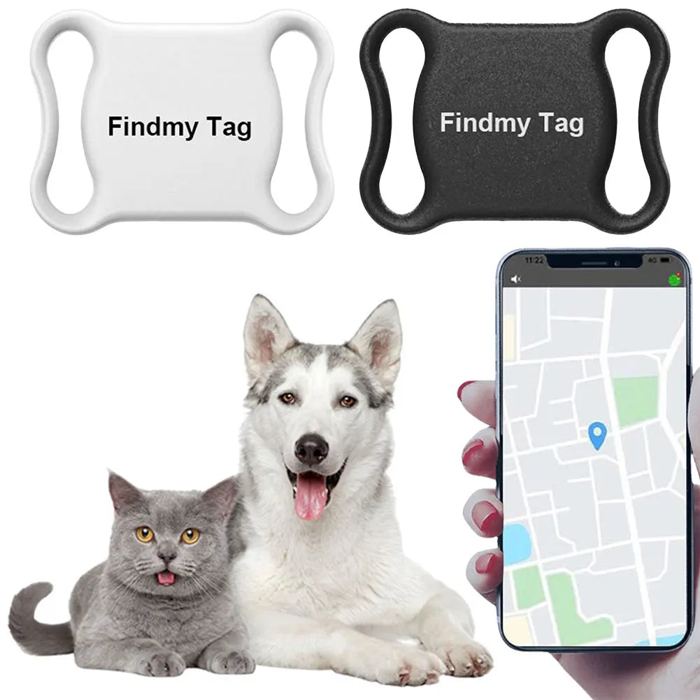 IP67 Bluetooth Pet Tracker with Collar for Dogs & Cats — Findmytag App