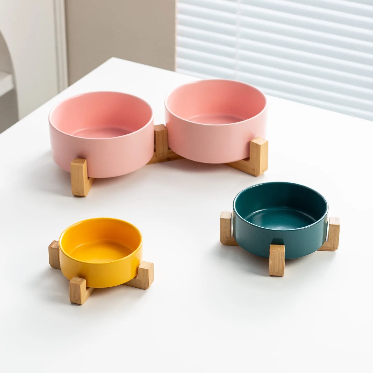 Elevated Double Pet Bowl