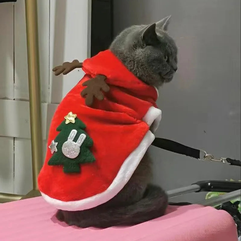 Christmas Costume for Cats & Small Dogs