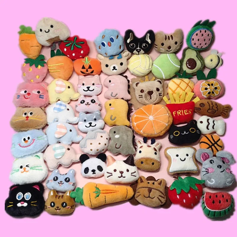 Catnip Plush Chew Toys for Kittens – Bite-Resistant with Real Catmint