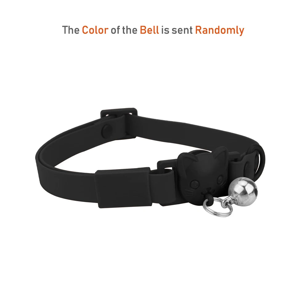 Waterproof Adjustable Cat Collar with Bell