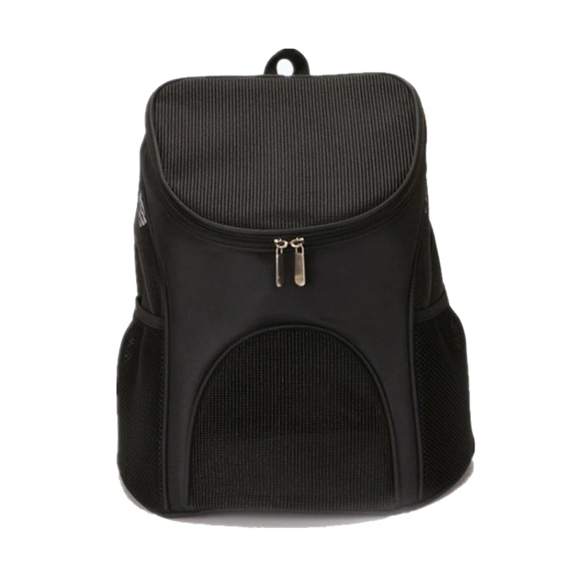 Solid Mesh Breathable Cat Puppy Travel Backpack S/L Pet Carrying Bag for Cats Kitten Small Dogs Pet Outdoor Supplies Accessories