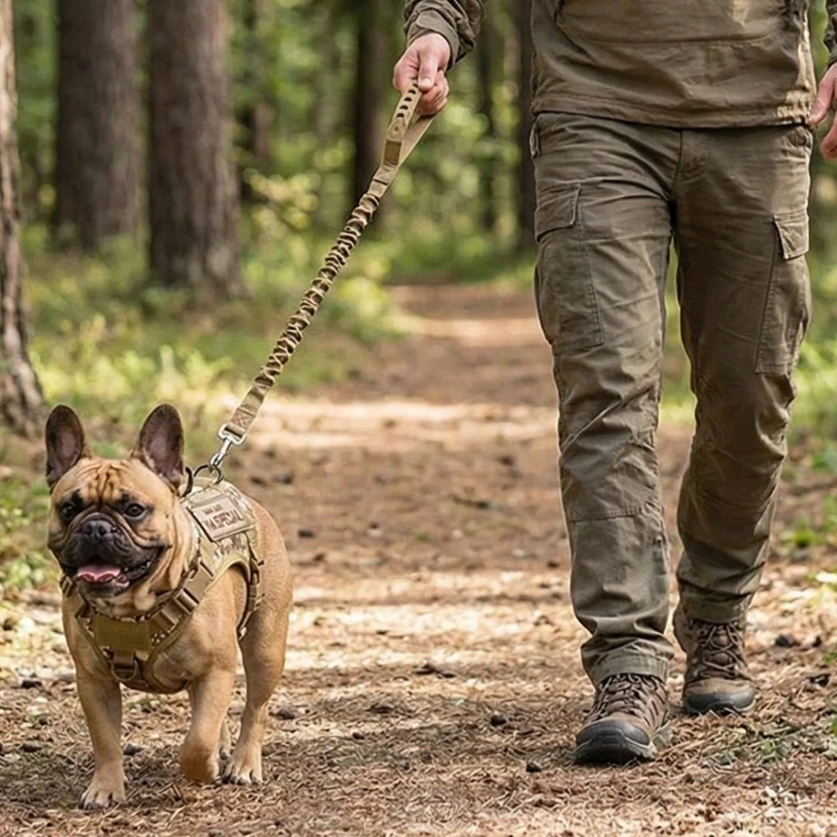 Tactical Vest Harness for Cats & Small Dogs with Bonus Stickers