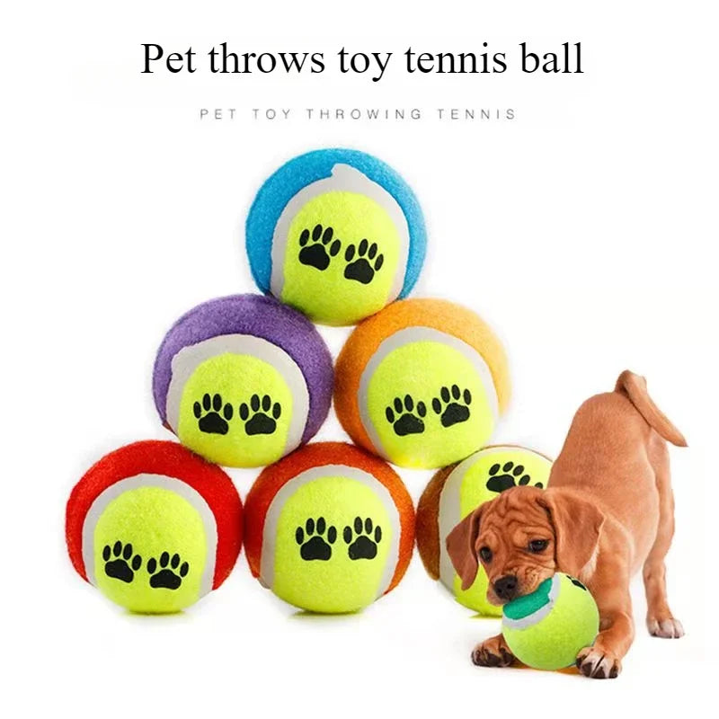 Tennis Ball Dog Toy - Training and Interactive Play
