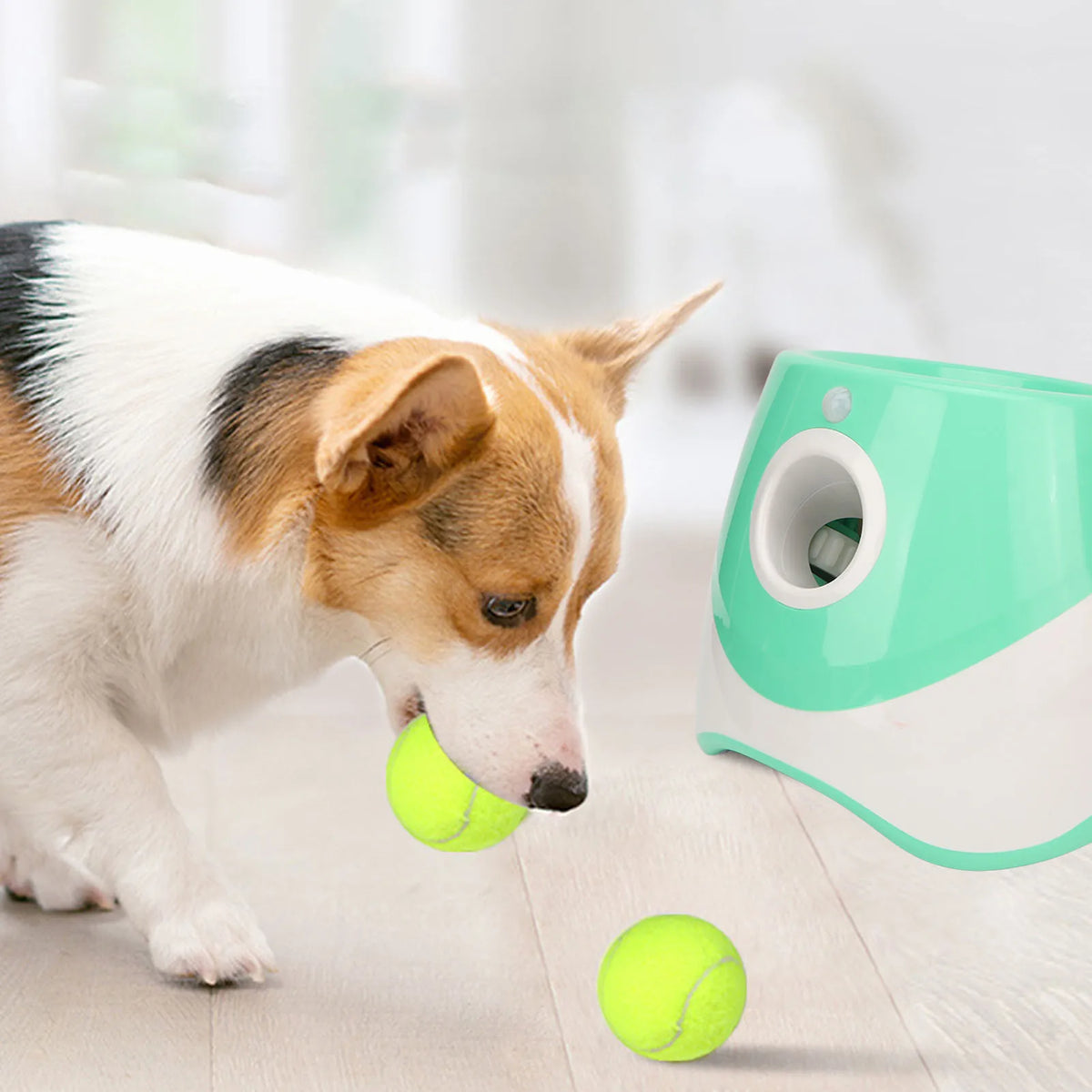 Automatic Dog Ball Launcher with 3 Distance Modes