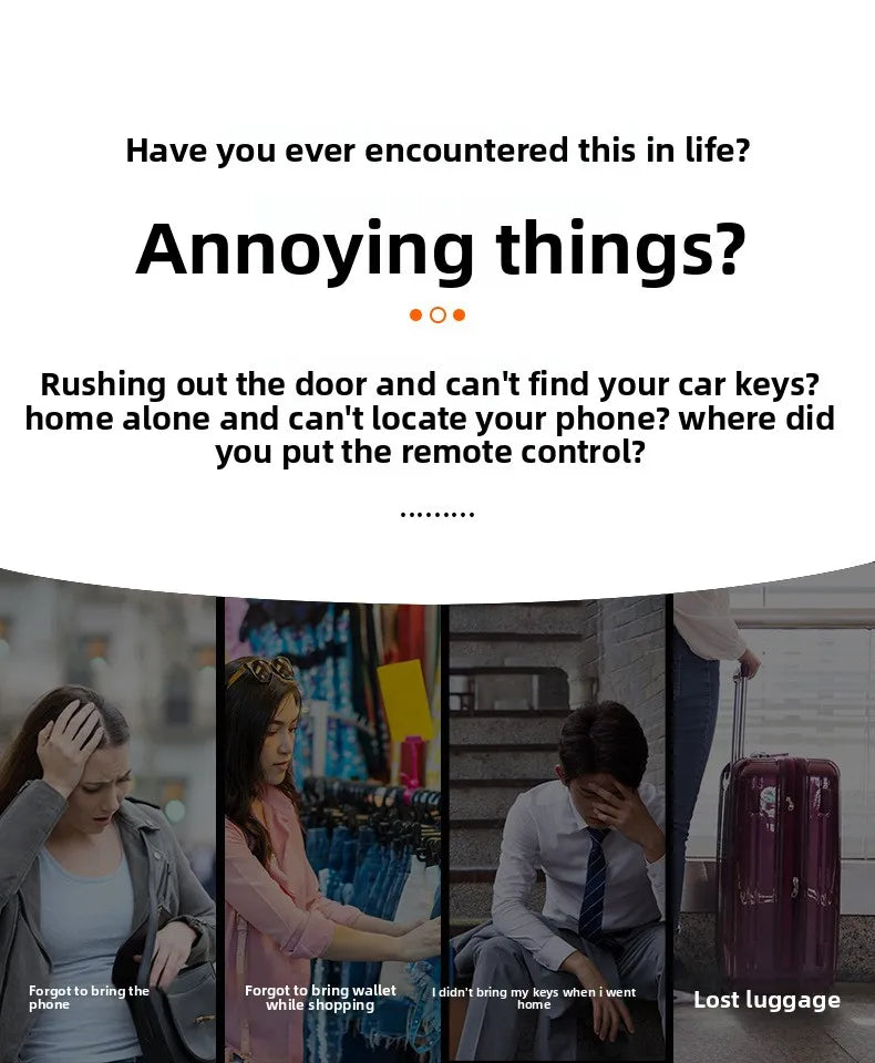 F8 Smart Tracker — Works with Apple Find My & Google Find My
