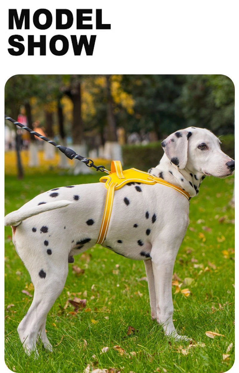Ultra-Light Dog Harness Vest — Quick-Fit Saddle Design, No-Pull Chest Strap & Escape-Proof