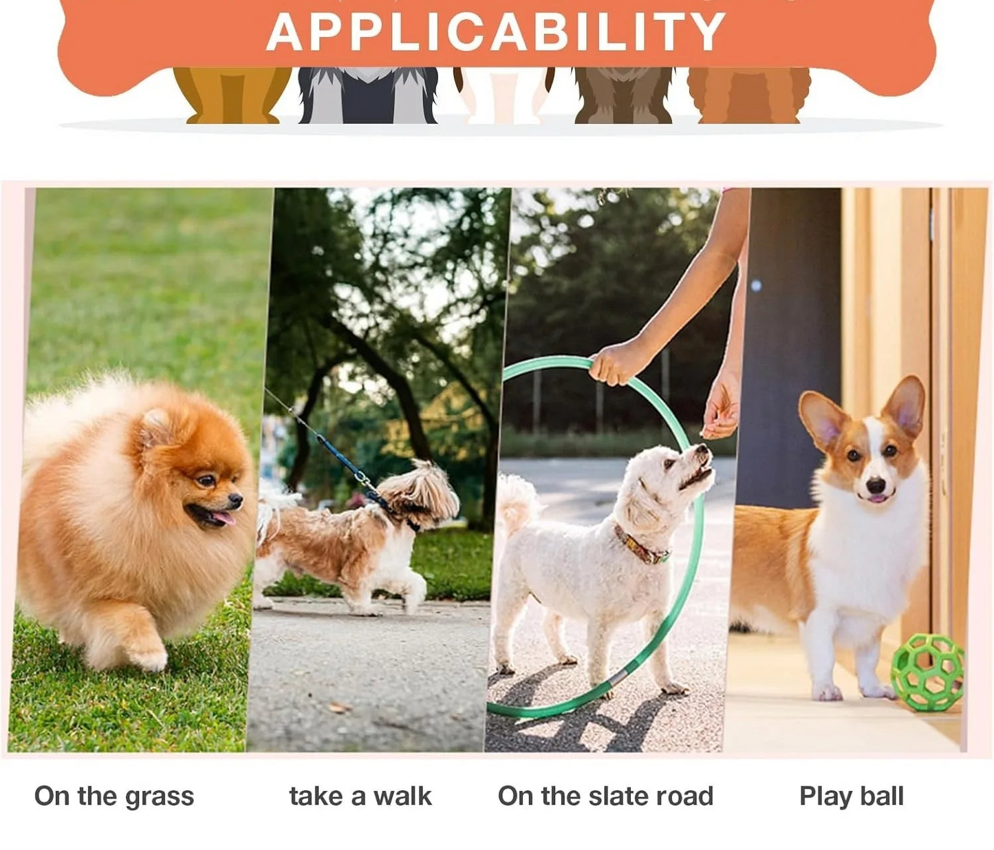 Bottes pour chien en maille respirante avec sangles réglables