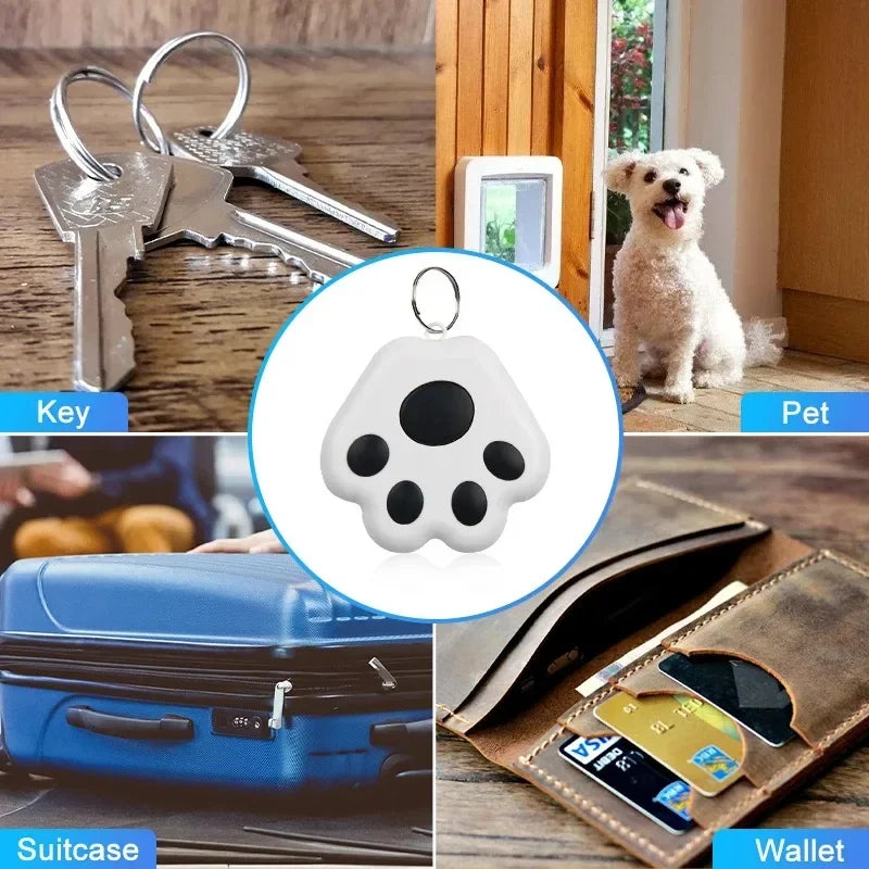 Mini Bluetooth Anti-Lost Tracker with Two-Way Finding for Pets, Keys & Bags