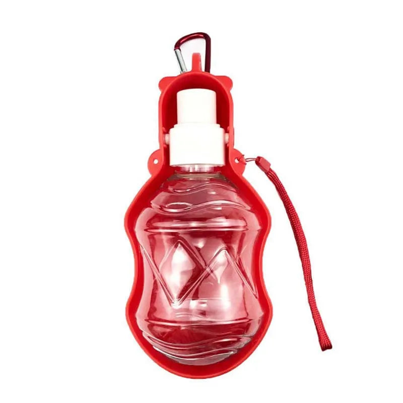 Portable Dog Water Bottle with Bowl