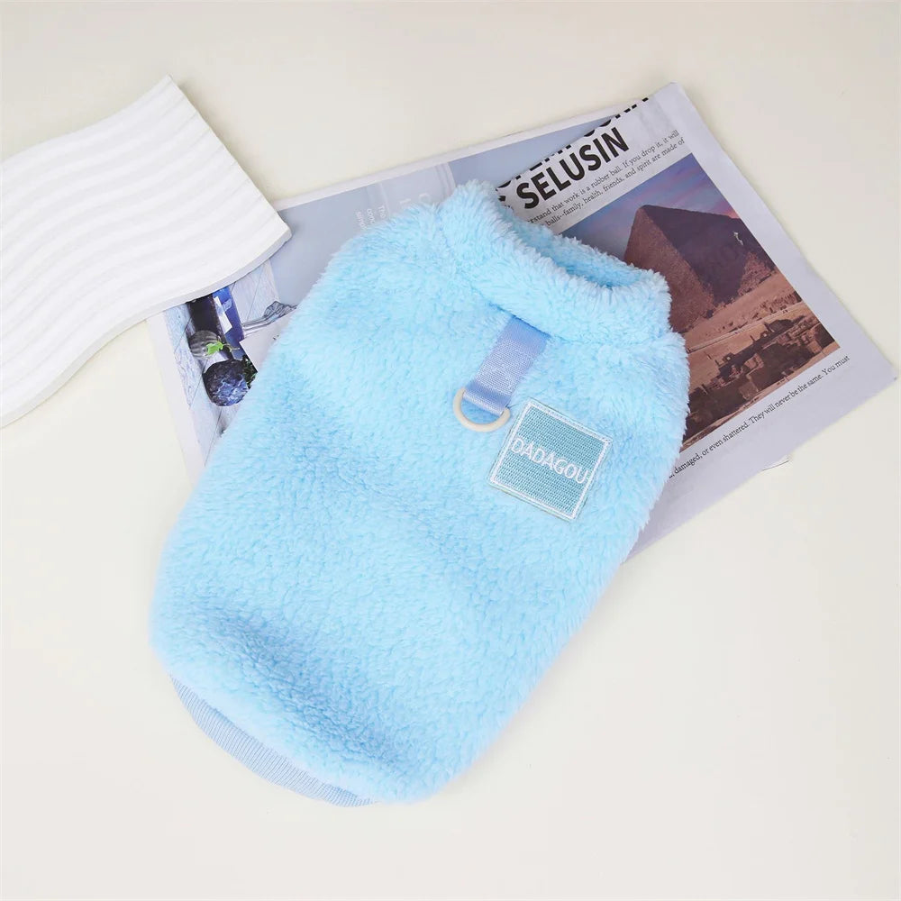 Warm Fleece Jacket & Jumpsuit for Cats and Small Dogs