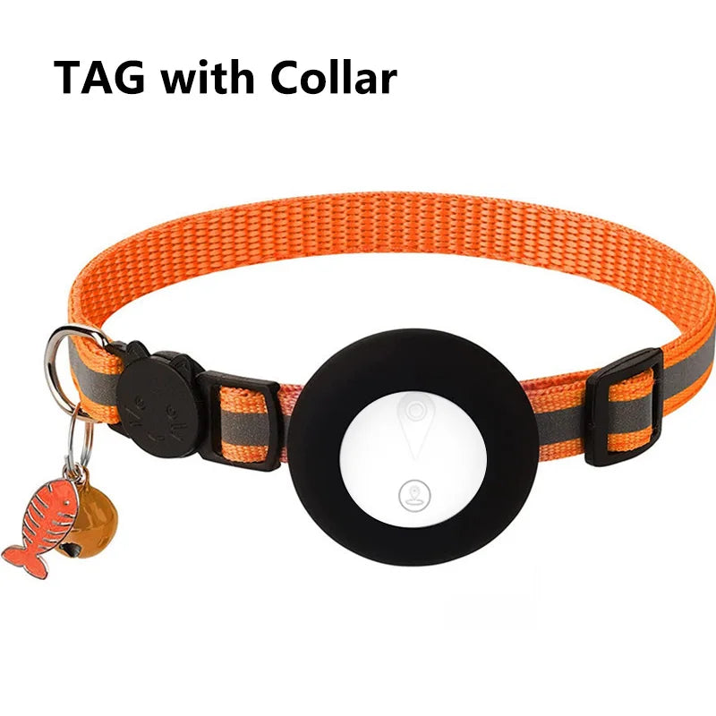 Pet Locator Tag with Optional Collar