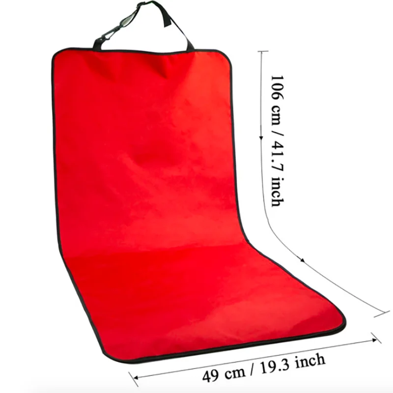 Waterproof Pet Car Seat Cover & Back Seat Protector Mat for Dogs & Cats