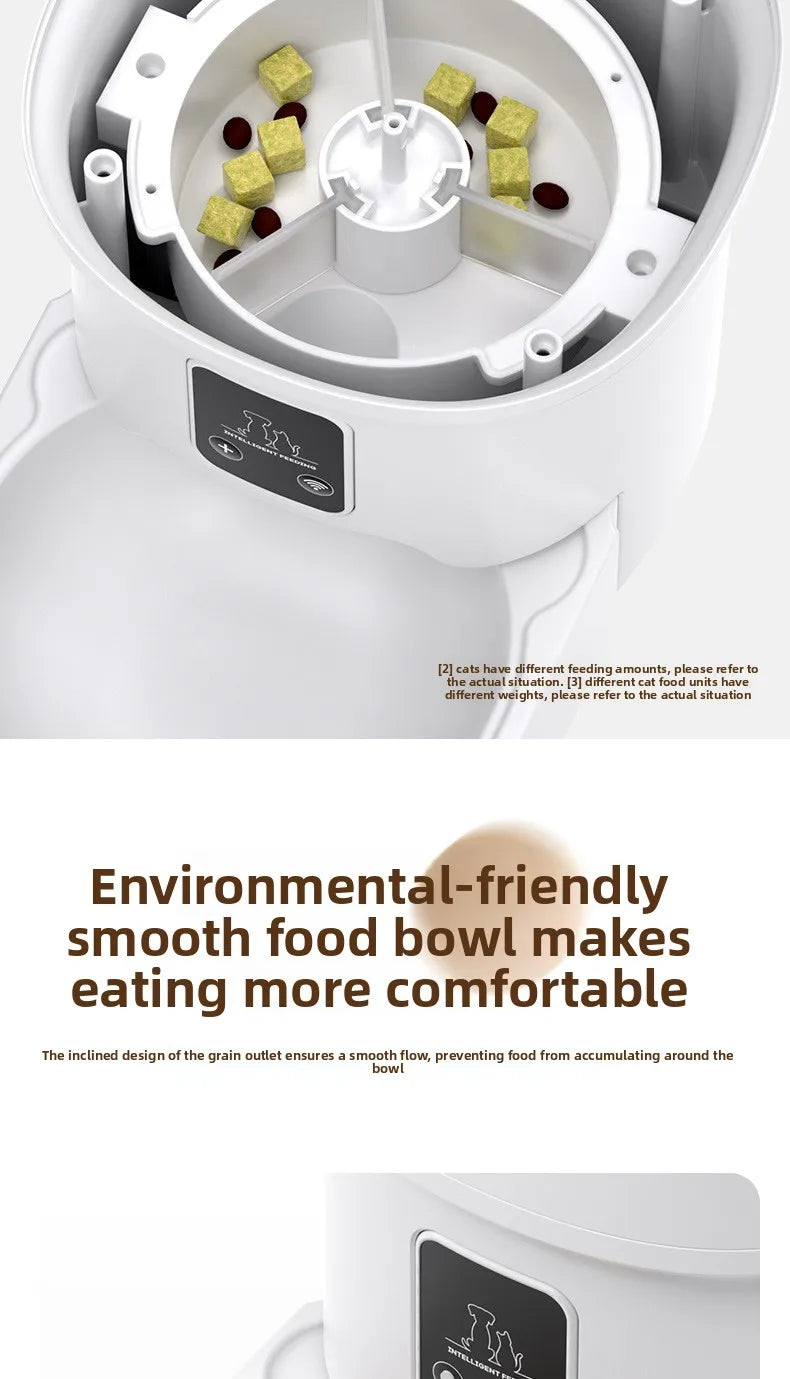Smart WiFi Pet Feeder with HD Camera & Two-Way Intercom