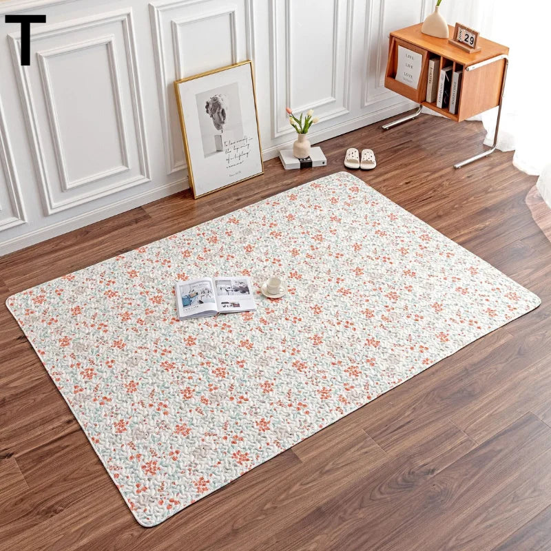 Washable Cotton Pet Floor Mat – Multi-Use Bedding Pad