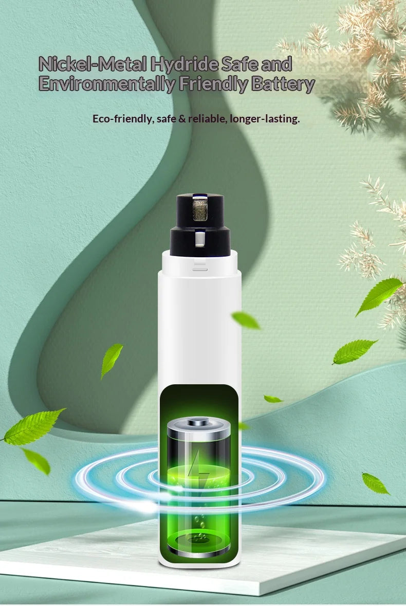 Quiet Pet Nail Grinder with Safety Guard & LED Light