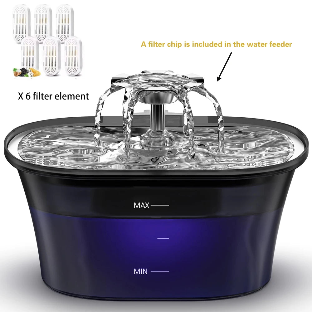 2.5L USB Pet Water Fountain