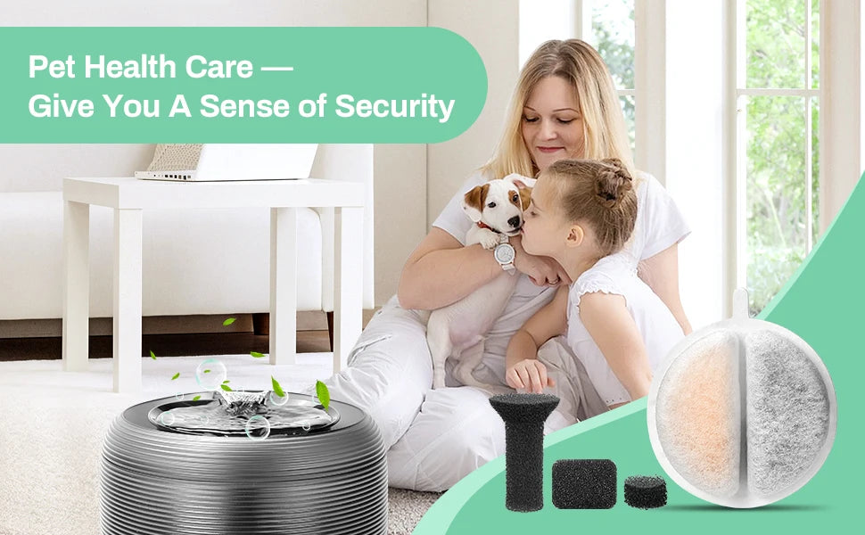 Cat Water Fountain Replacement Filters - 2.5L