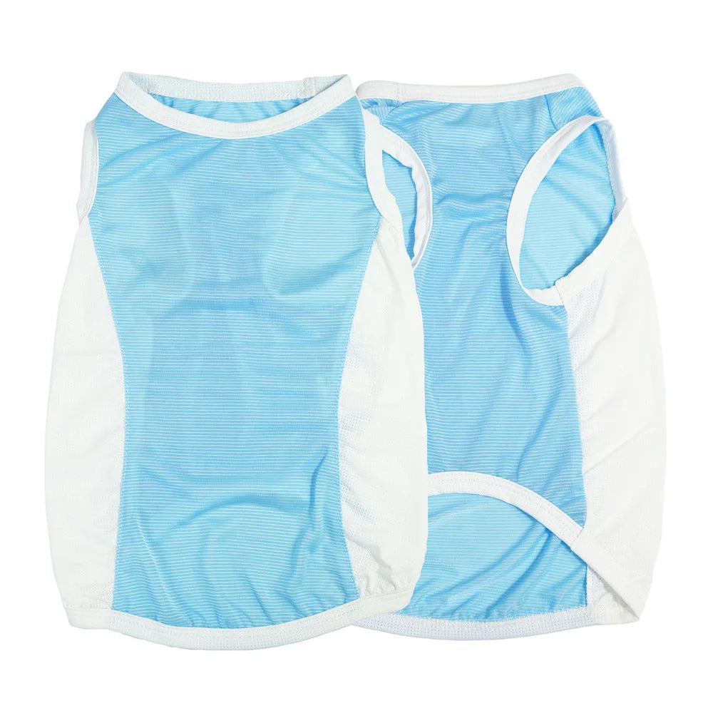 Ice Silk Cooling Vest with Sun Protection for Dogs & Cats