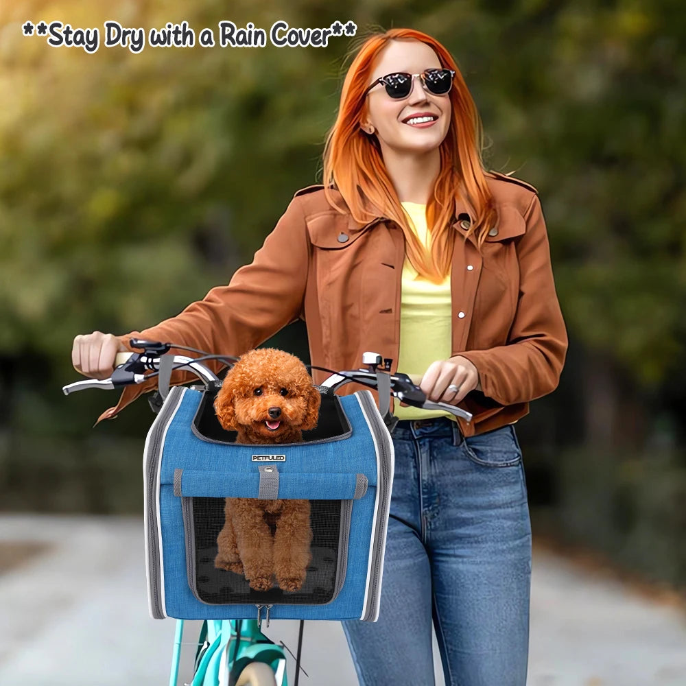 Expandable Soft-Sided Pet Carrier with Four Access Openings
