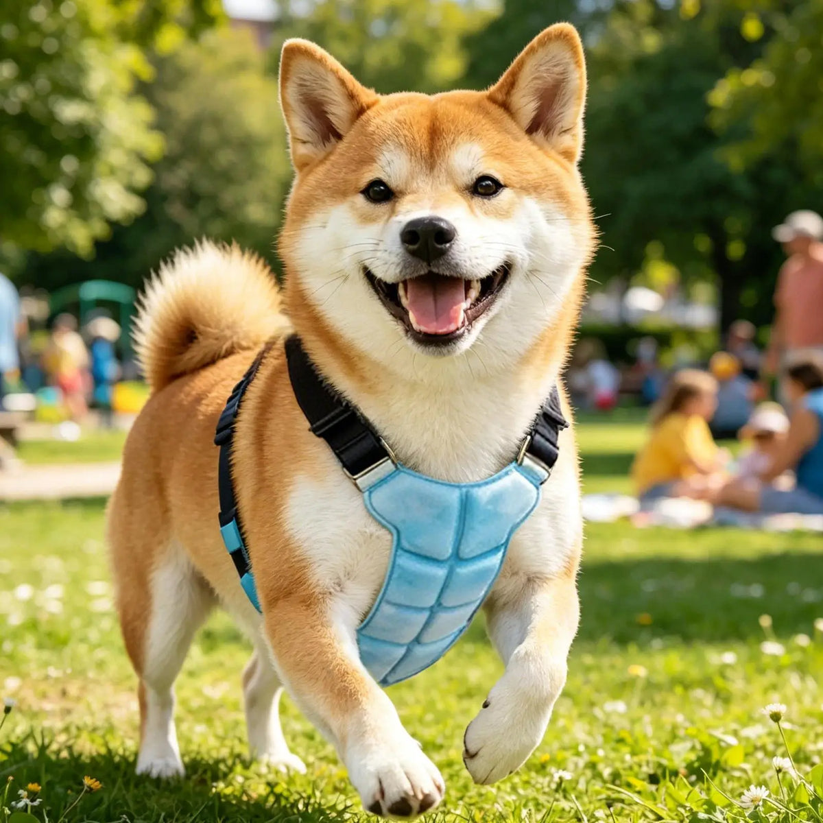 Lightweight Dog Cooling Harness Vest for Walking, Camping & Training