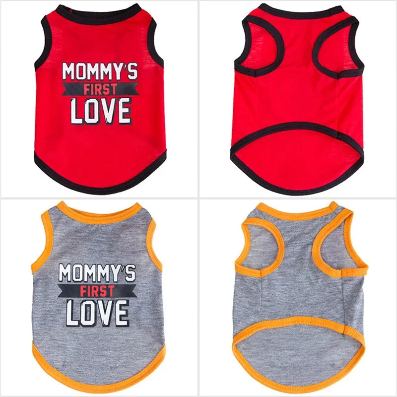 Summer Cotton Vest for Cats & Small Dogs