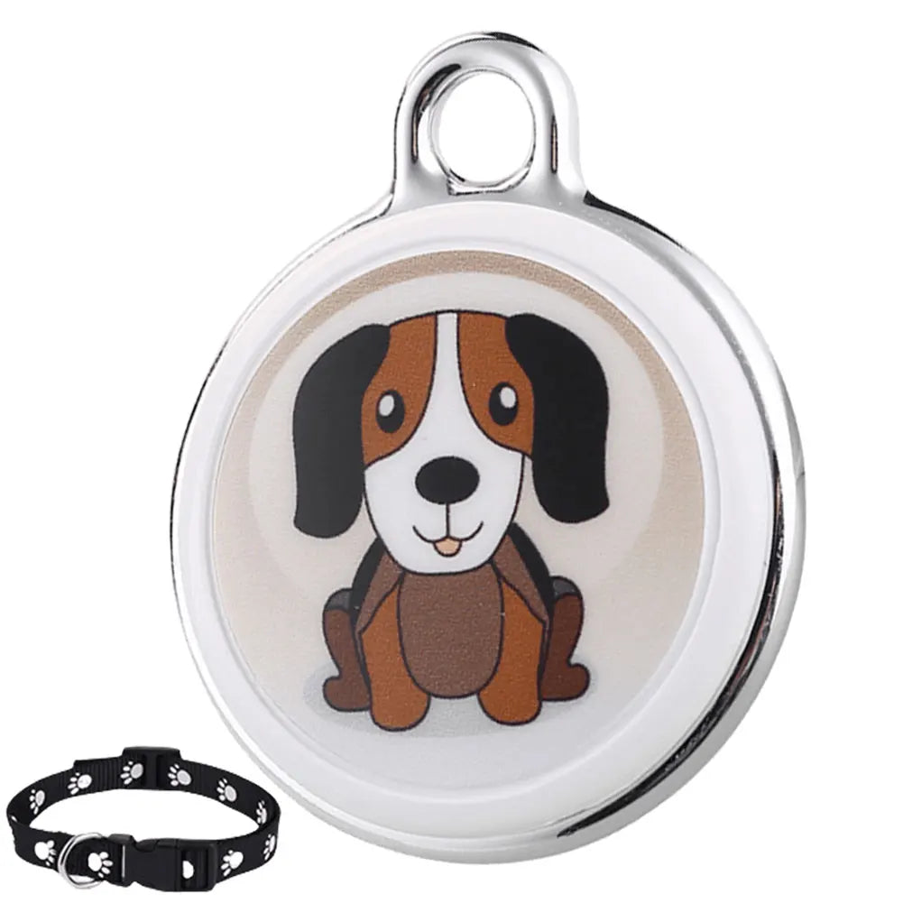 Pet Design Bluetooth Tracker Tag for Cats, Dogs, Keys & Bags