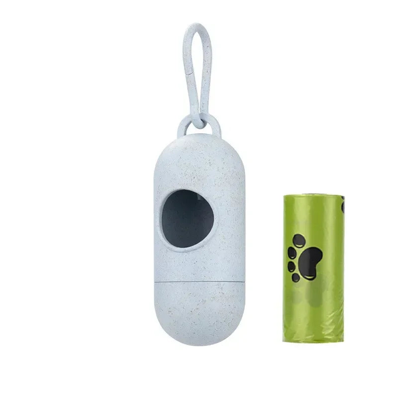 Dog Poop Bag Dispenser with Waste Bags - Convenient Holder for Dog Walks