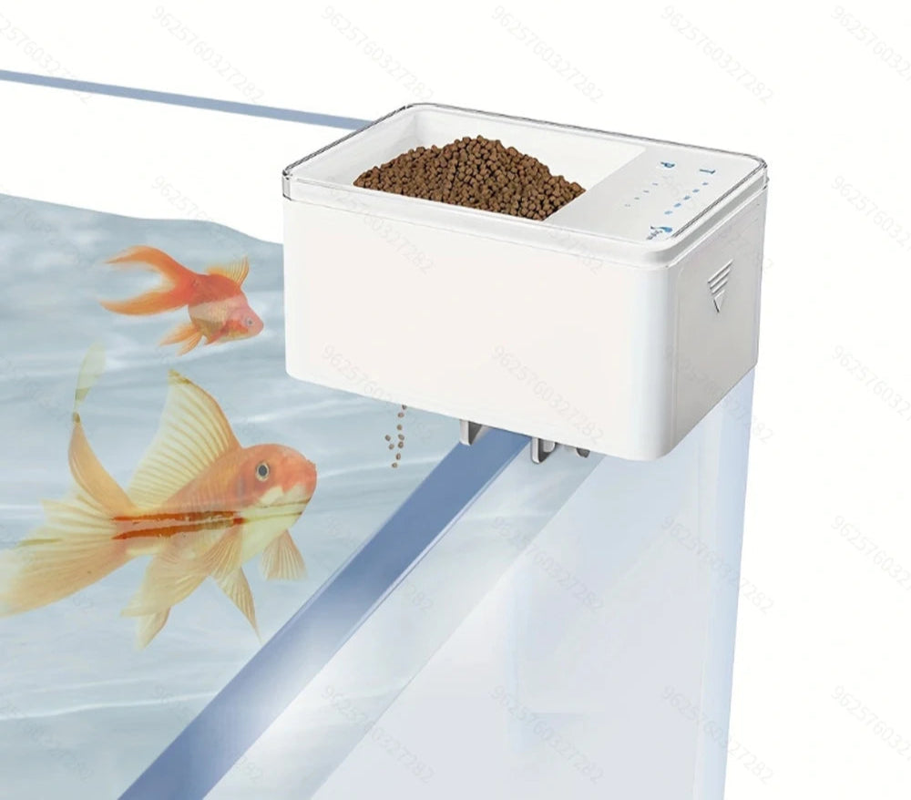 Automatic WiFi Fish Feeder with Smart Controls
