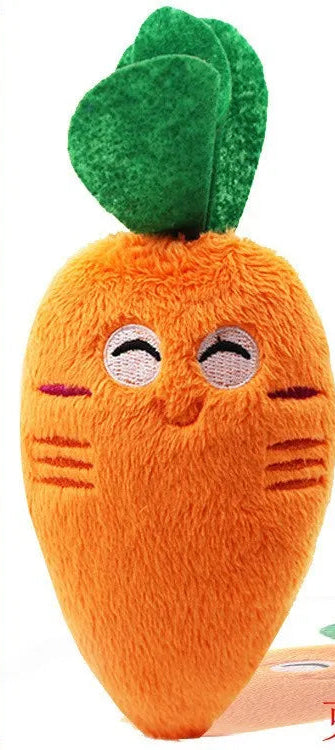 Plush Squeaky Animal Toy for Dogs & Cats