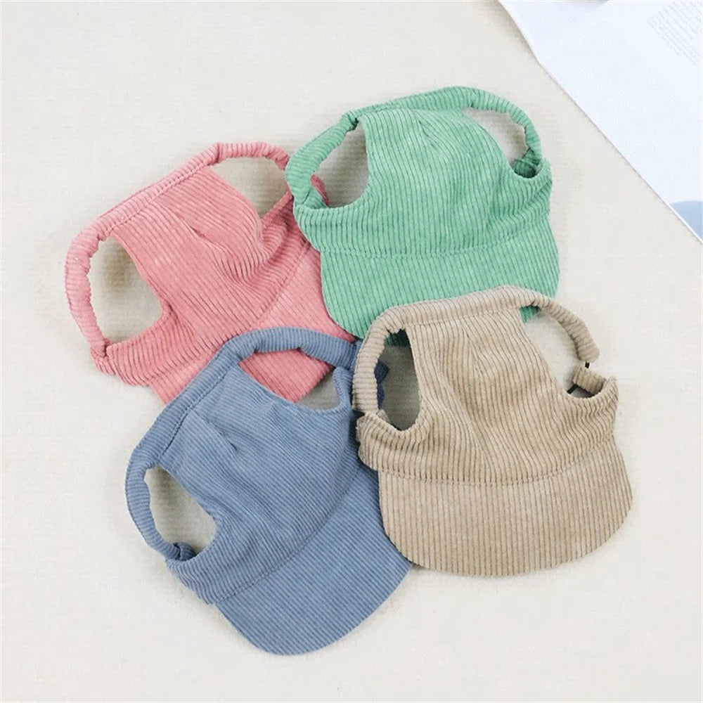 Fashionable Pet Dog Hat with Adjustable Sun Protection XS to XL Size for Small Medium Large Dogs Pet Outdoor Suppies Accessories