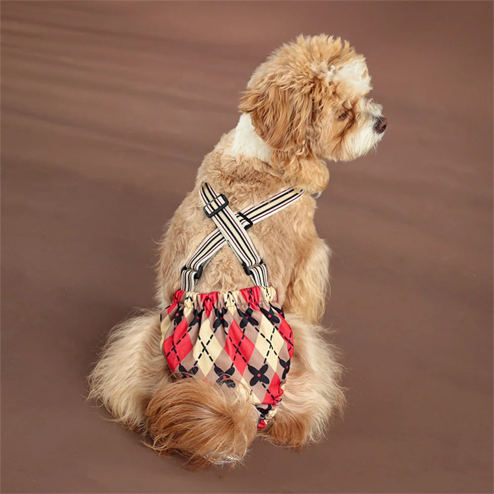 Reusable Washable Dog Sanitary Shorts for Female Dogs