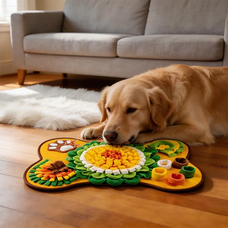 Dog Snuffle Mat — Slow Feeder, Stress Relief & Birthday Gift