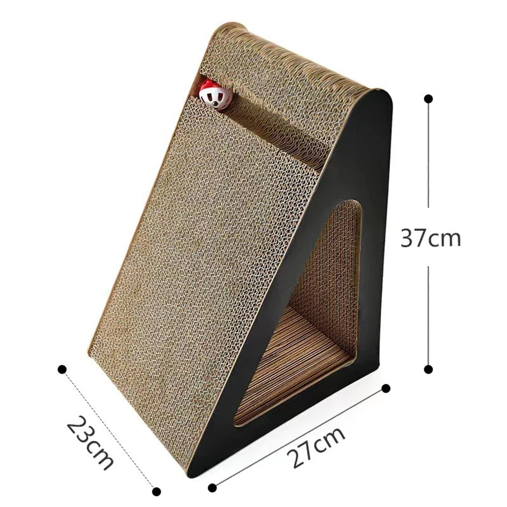 Cardboard Cat Scratcher – Durable Furniture Protector for Indoor Cats & Kittens