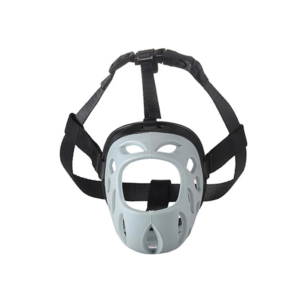 Breathable Anti-Bite Dog Muzzle with Open Nose