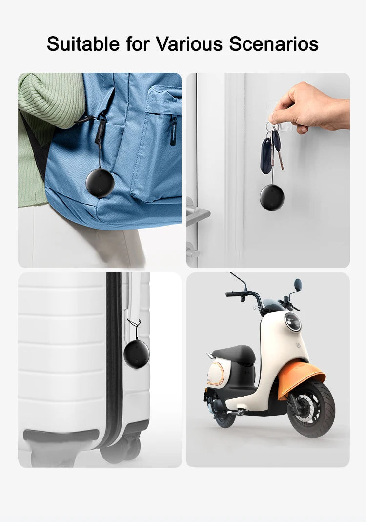 Google Find Hub Smart Location Tag for Android — Pet Collar, Keys & Bags