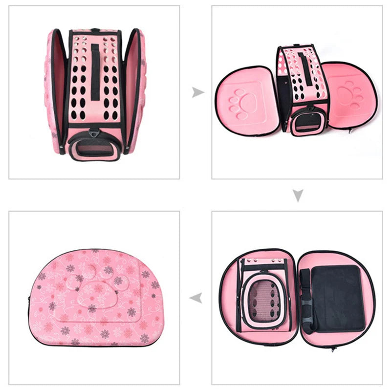 EVA Mesh Pet Carrier Sling Bag for Cats, Dogs & Rabbits
