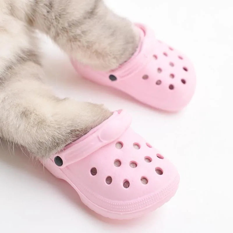 Chaussures de plage imperméables pour animaux de compagnie - Lot de 2