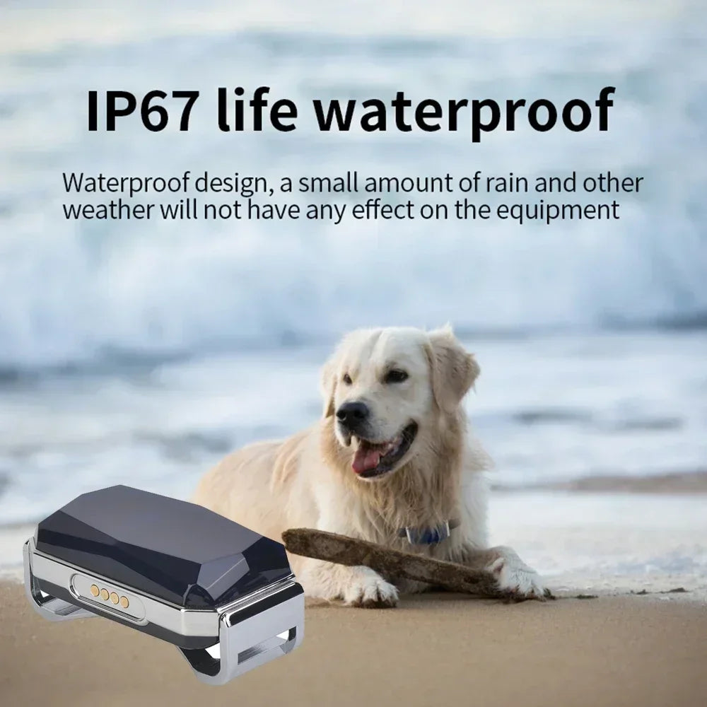 G12 GPS Pet Tracker Collar with Real-Time Tracking for Dogs & Cats