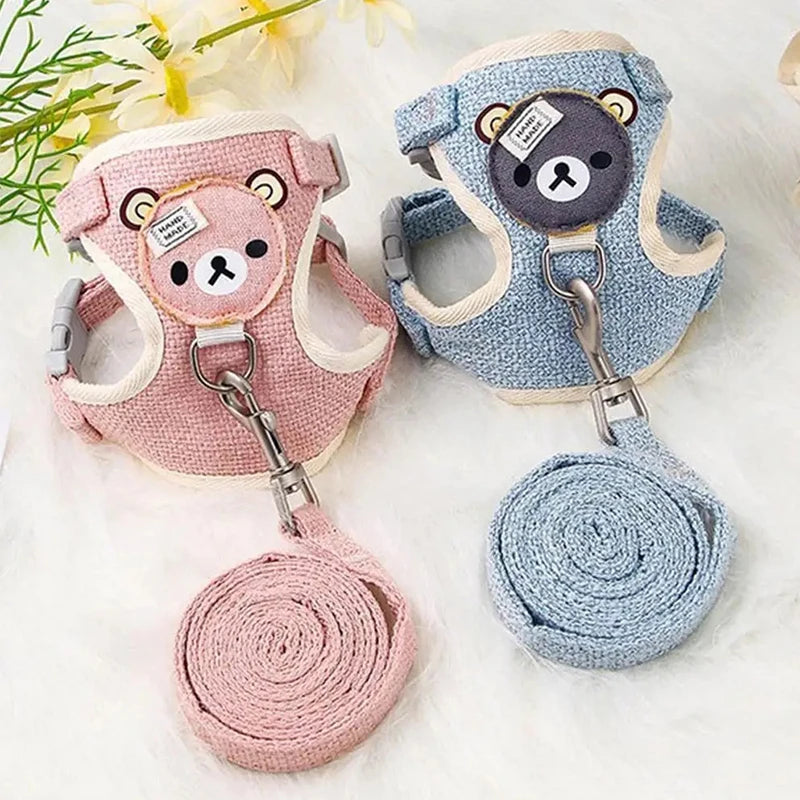 Adjustable Harness & Collar for Kittens and Small Pets