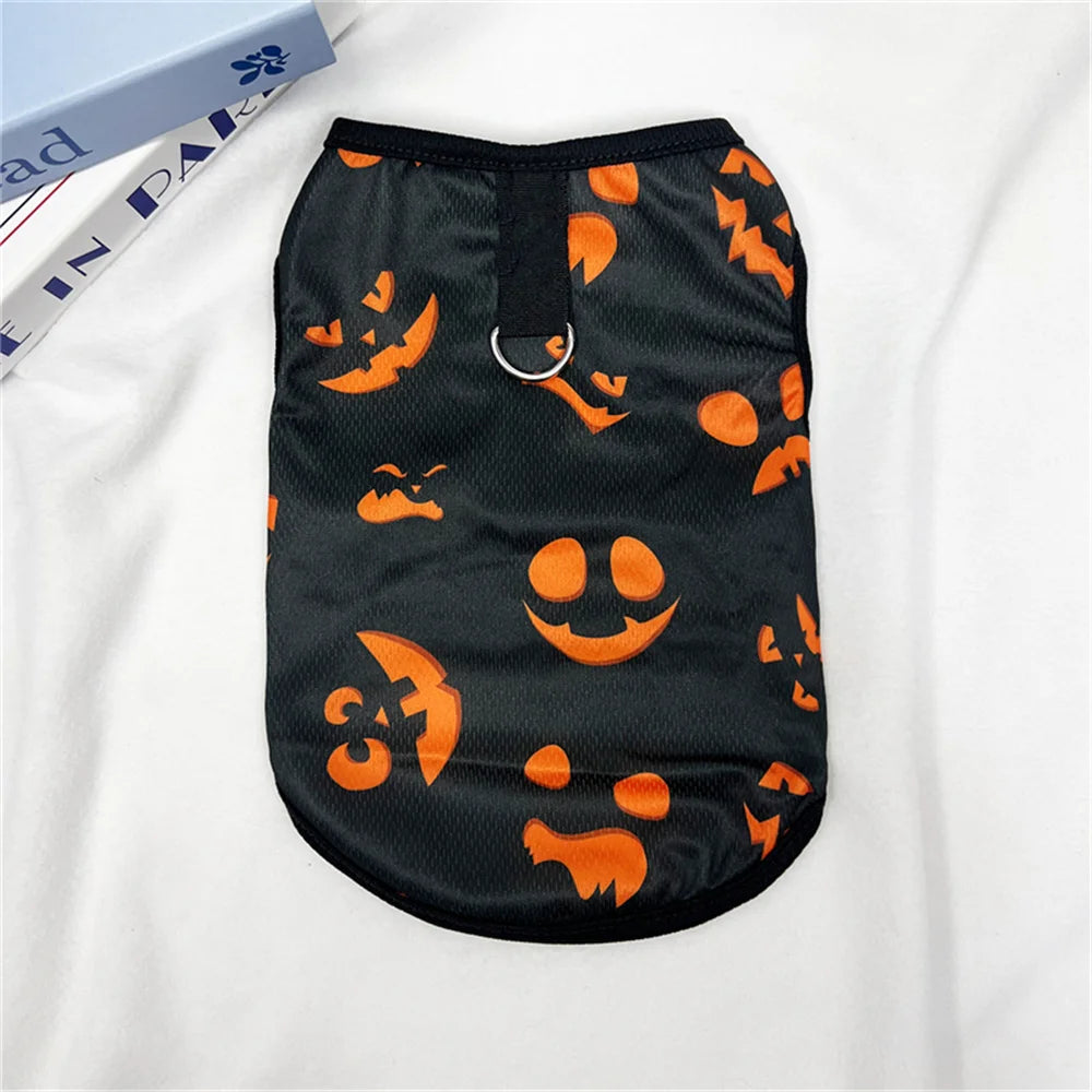 Halloween Print Pet Vest