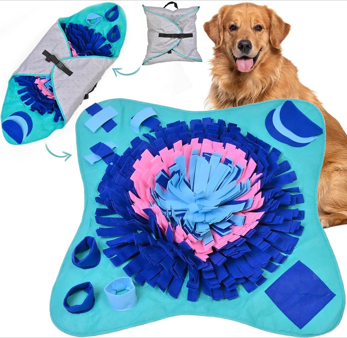 Fleece Dog Snuffle Mat