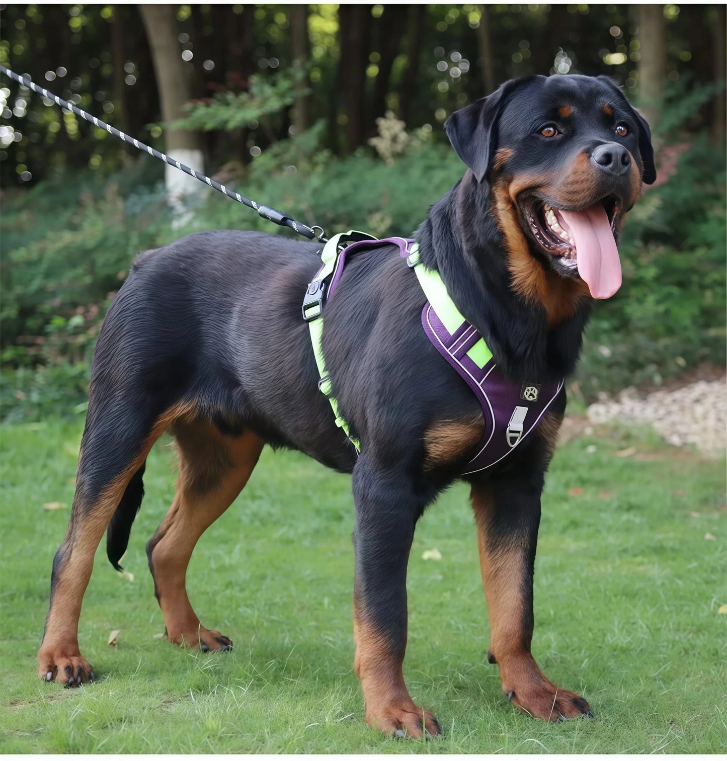 Reflective Tactical Dog Harness for Medium & Large Dogs