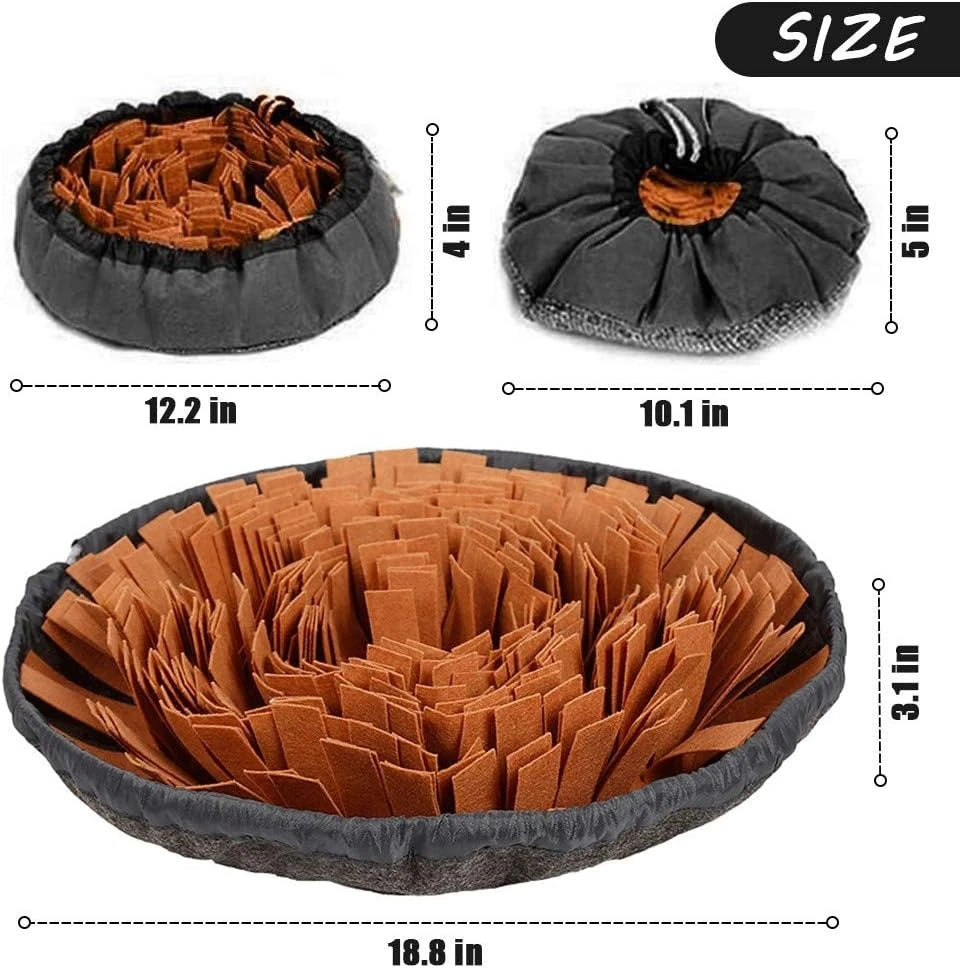 Fleece Dog Snuffle Mat