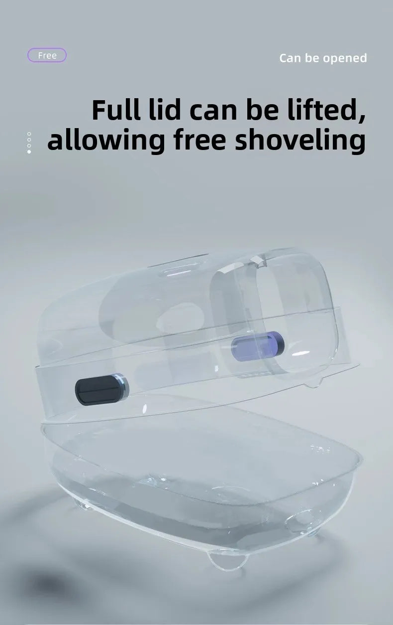 Smart App-Controlled Self-Cleaning Cat Litter Box XXL with UV Sterilisation & Odour Control