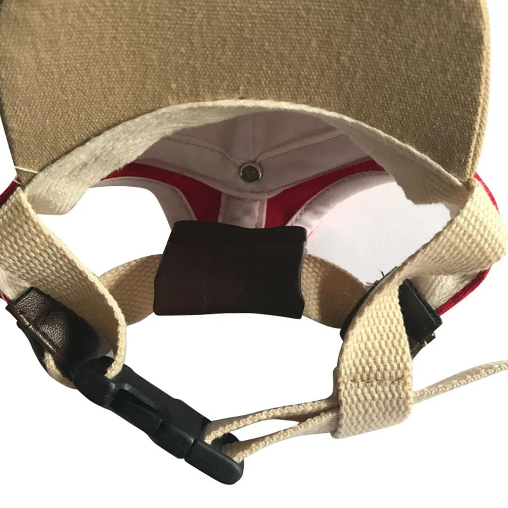 Casquette de baseball pour chien avec visière - Chapeau de soleil d'été
