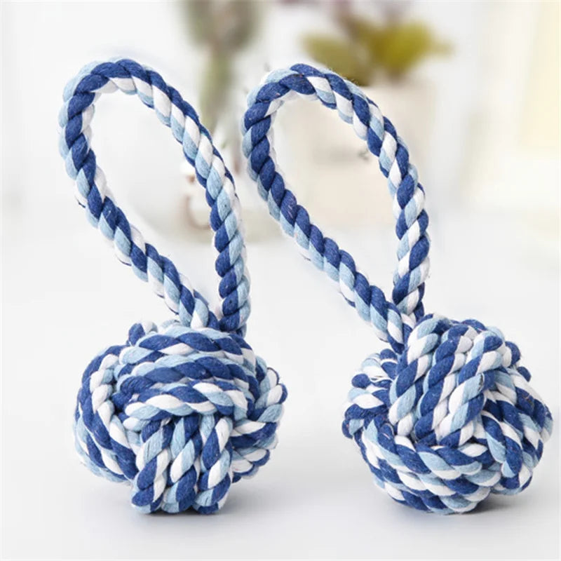 Puppy Dog Chew Toys Ropes Bite-resistant Molar Stick for Small Dogs Chihuahua French Bulldog Cleaning Teeth Toy Pet Accessories